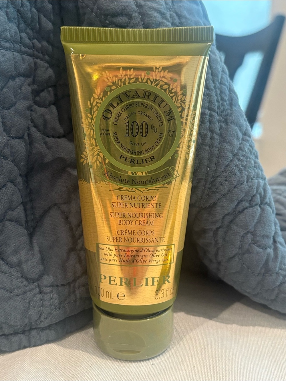 Perlier Olivarium Olive Oil Body Cream 3.3 Oz Super Nourishing Made in Italy NEW - Picture 3 of 4